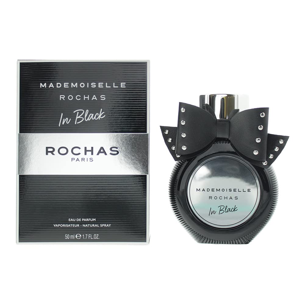 Amazon | Mademoiselle Rochas in Black Edp Feminino 50ml ロシャス